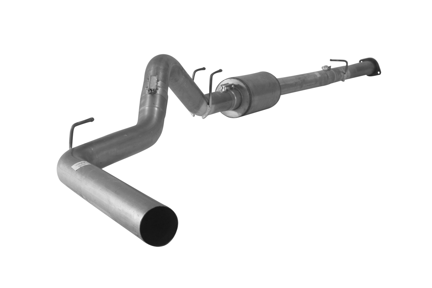 Cab & Chassis 4" Downpipe Back Single | 2008-2010 Ford 6.4L F350/F450/F550 C&C Powerstroke