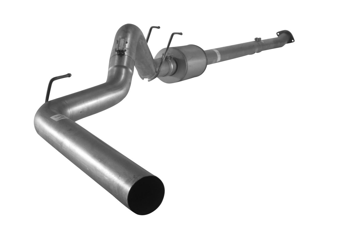 Cab & Chassis 4" Downpipe Back Single Exhaust | 2011-2019 Ford 6.7L F350/F450/F550 C&C Powerstroke