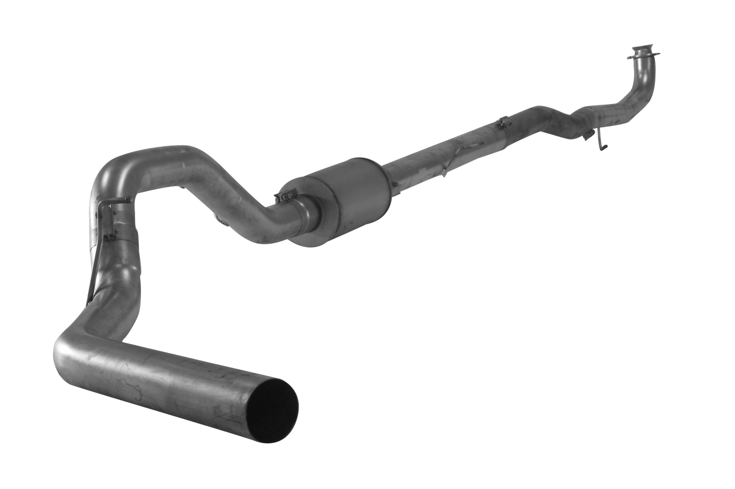 4" Downpipe Back Single | Cab & Chassis-2017-2019 GM 2500/3500 6.6L DURAMAX L5P