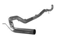 4" Downpipe Back Single | Cab & Chassis-2017-2019 GM 2500/3500 6.6L DURAMAX L5P