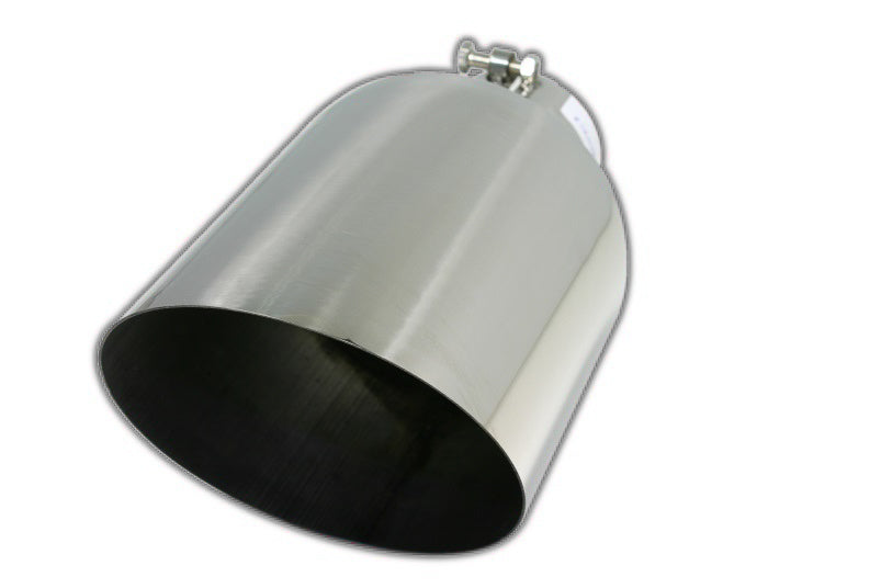 Bolt-on Angle Cut | Polished 304 Stainless Exhaust Tip